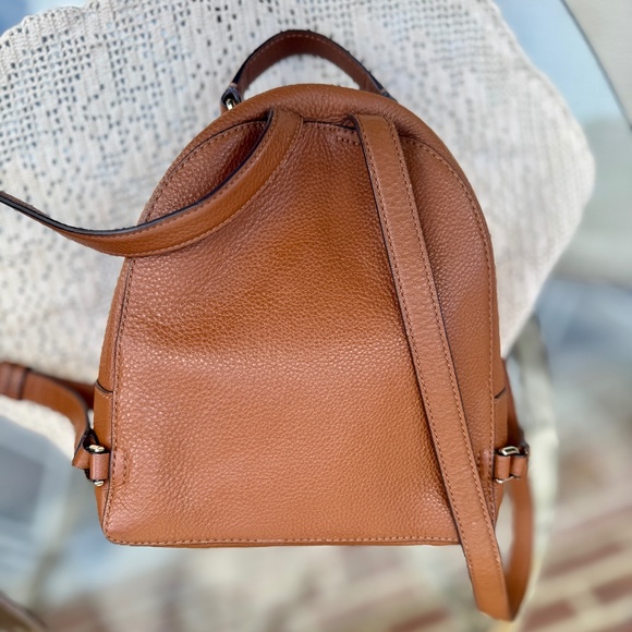 Vintage Kate Spade brown leather backpack in excellent condition - Picture 3 of 16